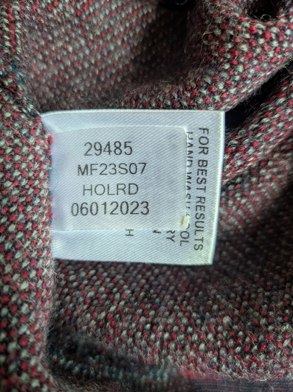 Peter Millar Breaker Birdseye 100% Merino Wool 1/4 Zip Sweater Fits Size Small - Picture 6 of 7
